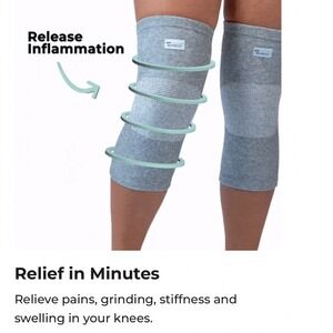 Onecompress Knee Compression Sleeve Brace Support Pain Relief Swelling Bamboo